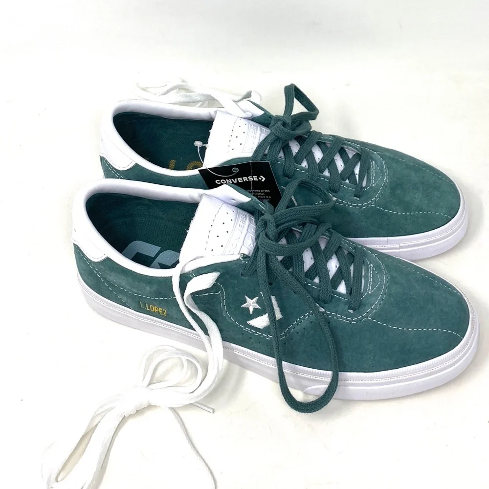 Converse Louie Lopez Pro Low Top Forest Pine Suede Men’s Sneakers Size 171328C_8